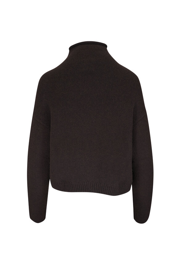 Khaite Bark Brown Cashmere Sweater - view 2