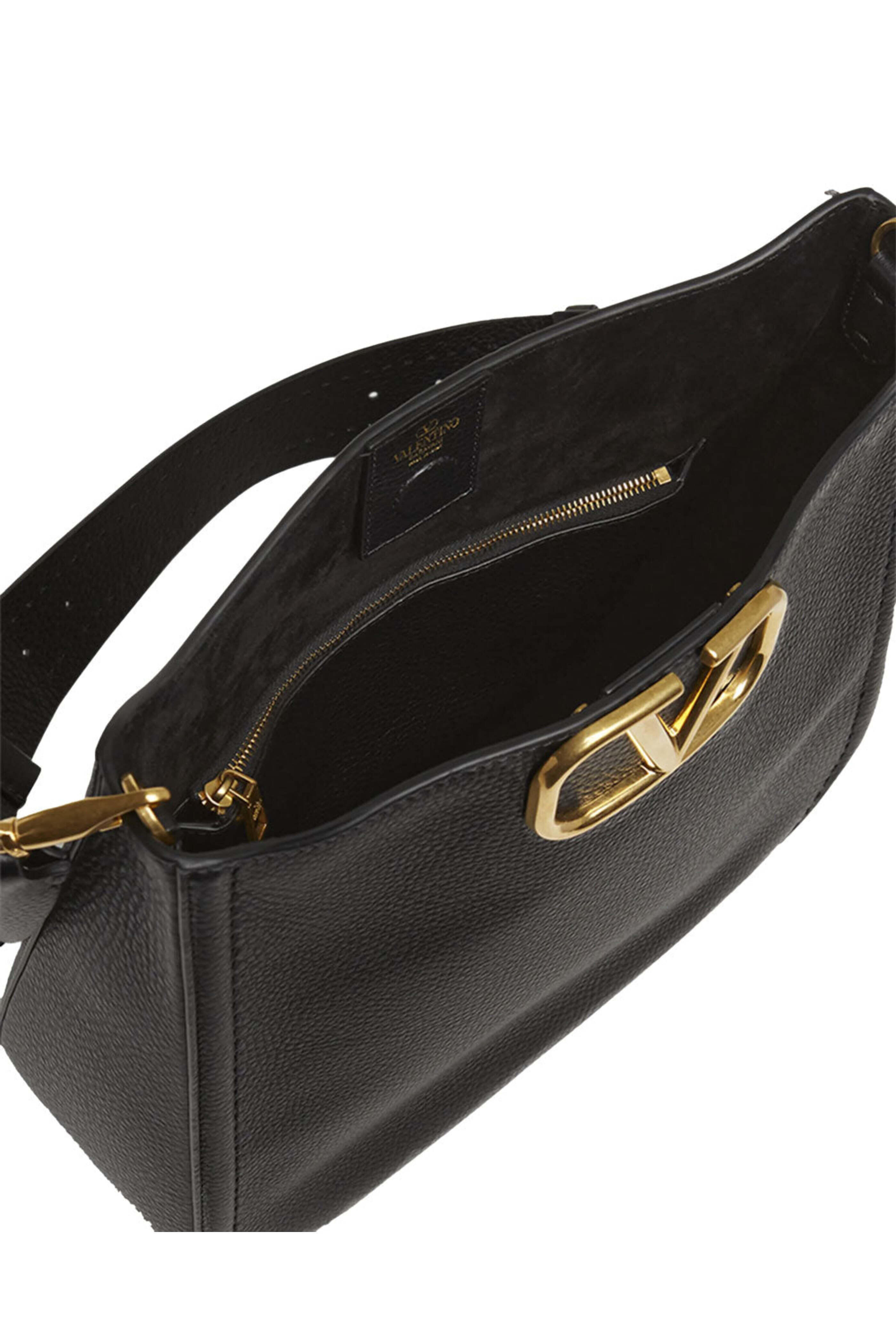 Valentino Garavani - VLogo Alltime Hobo Bag in Nero