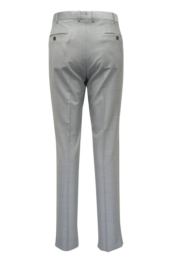 Zegna - Trofeo Light Gray Wool Twill Dress Pant