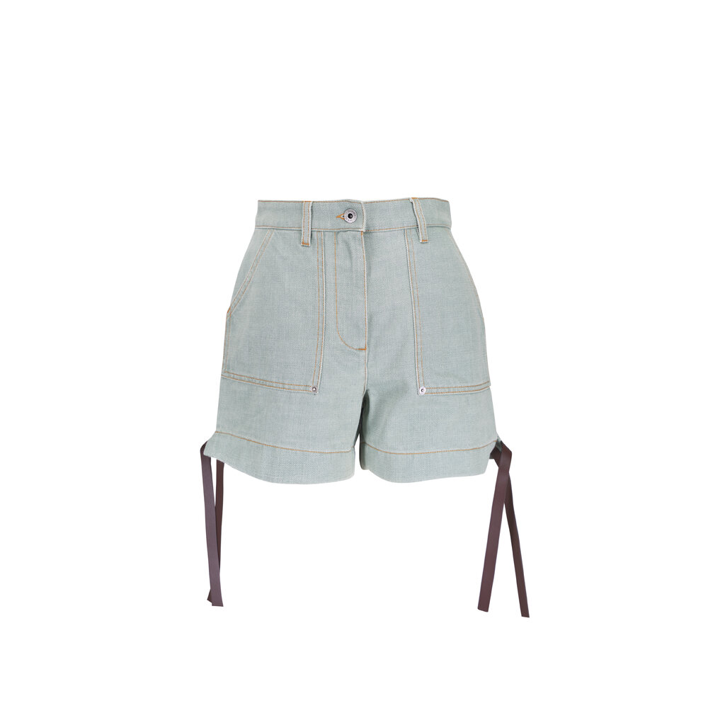パンツ 24ss Loewe denim shorts Loewe Jeans Shorts in Blue | Lyst