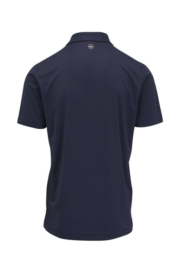 Peter Millar - Empire Navy Stripe Performance Jersey Polo