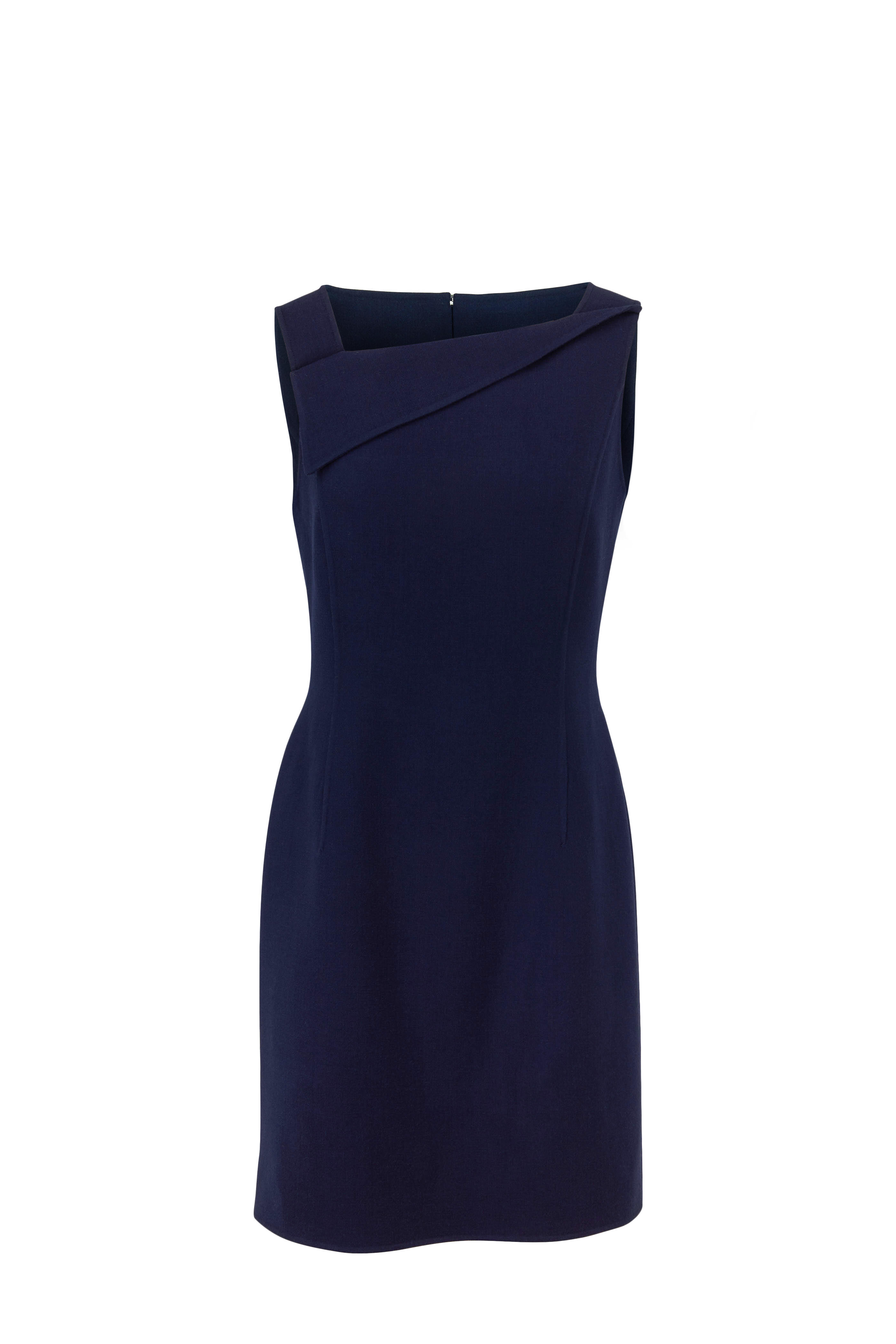 sachin and babi light blue dress Asymmetric Satin Midi Dress - Dusty Pink