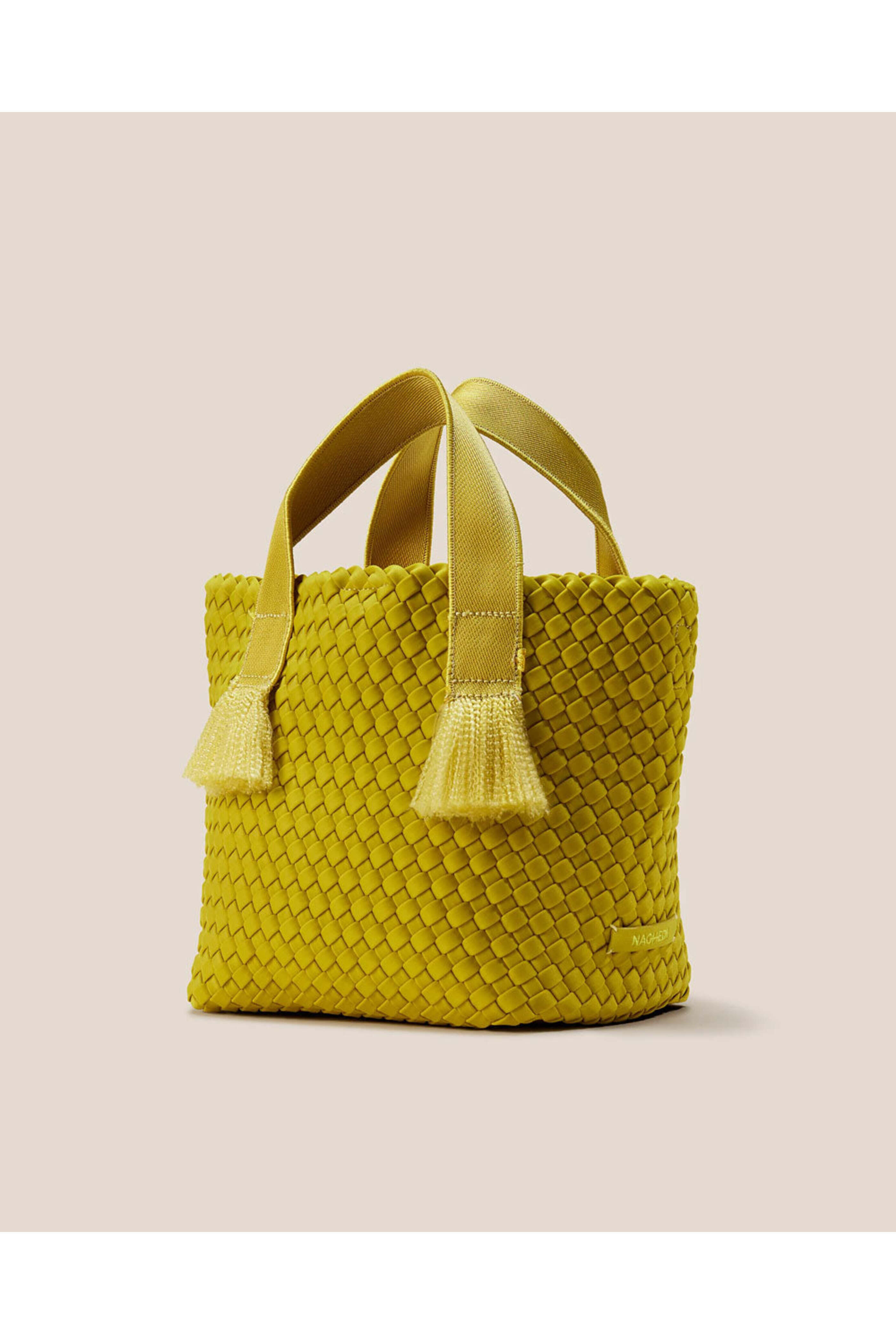 Naghedi - Tulum Small Tote in Ochre | Mitchell Stores