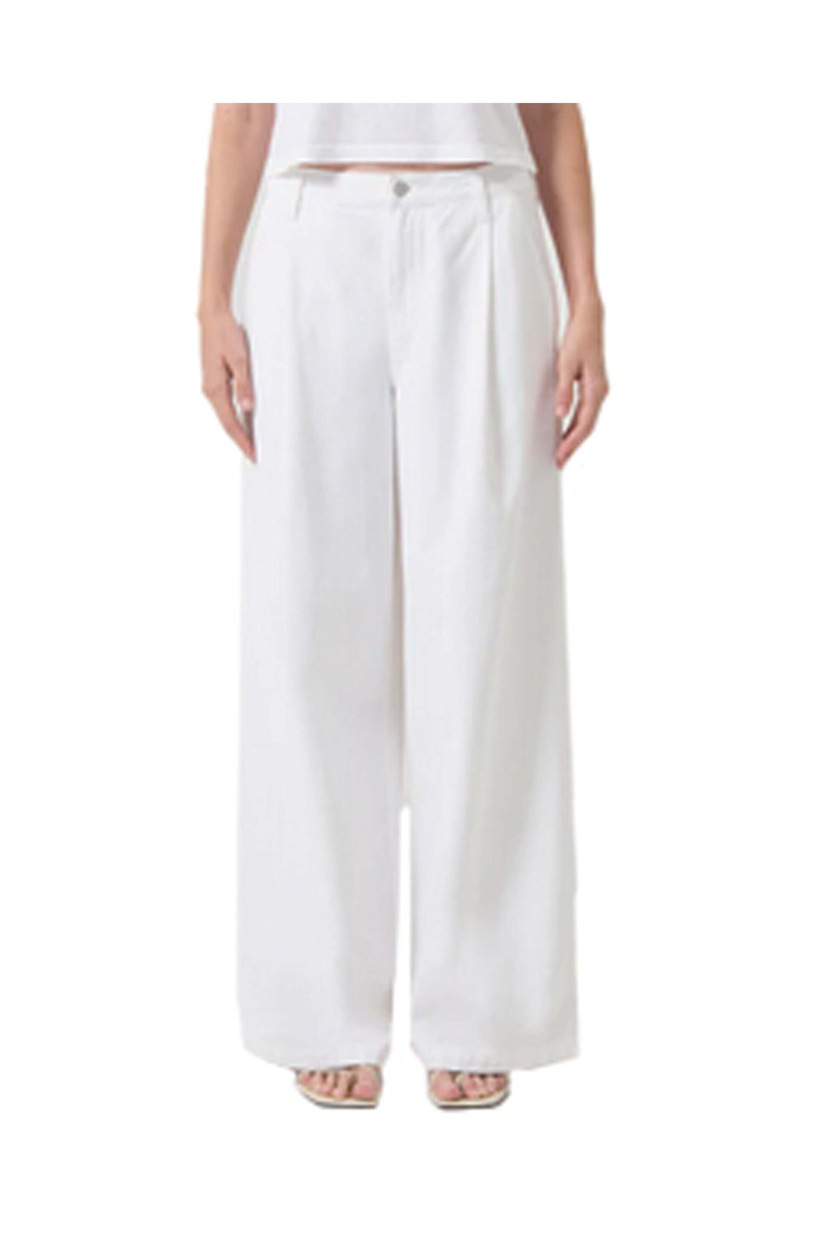 Agolde - Ellis Trouser in Milkshake