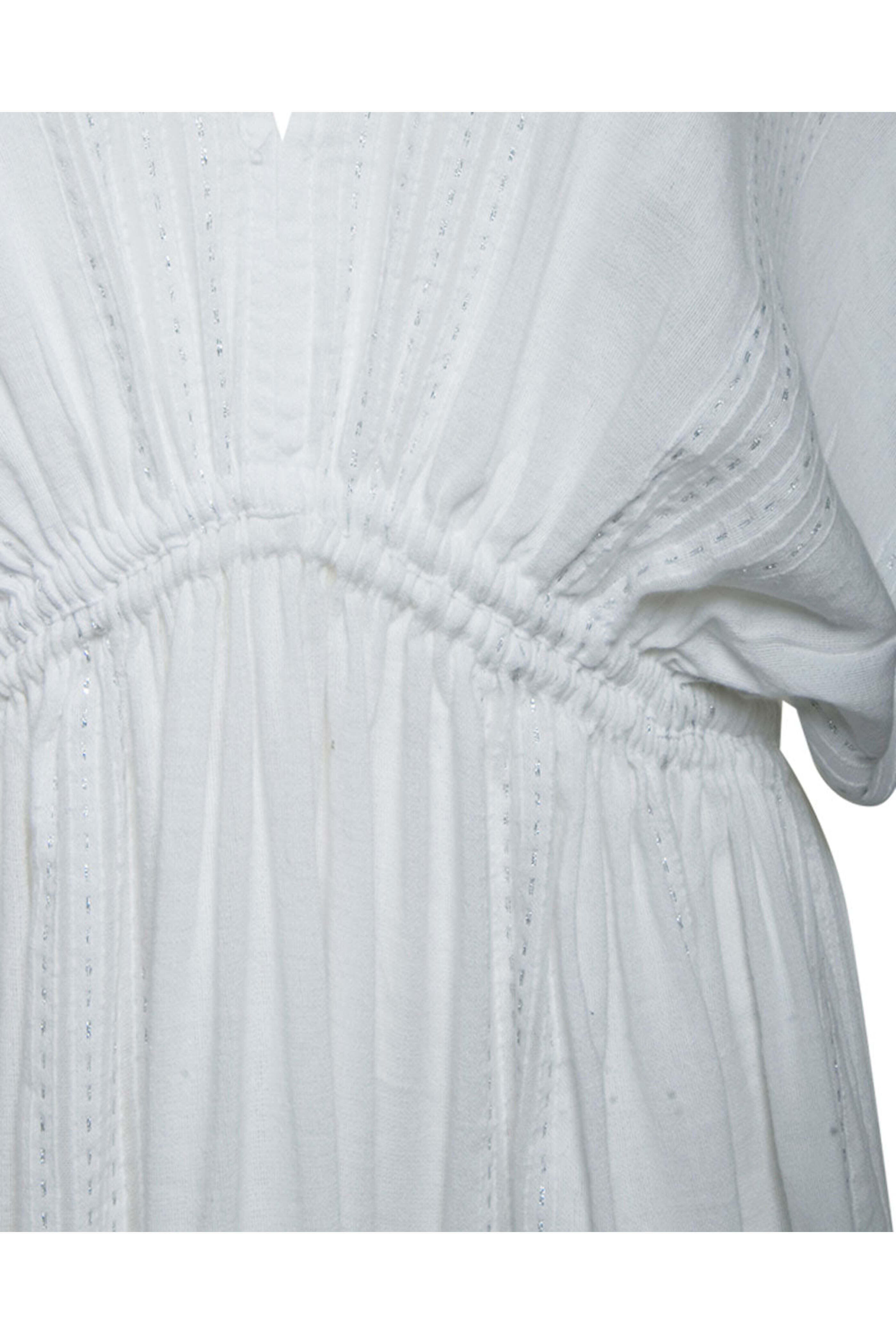 lemlem plunge neck dress Lemlem - Lemlem Leila Plunge Dress in Kiremiti Pink L
