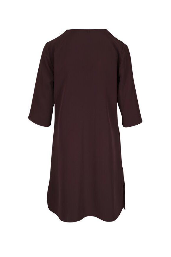Peter Cohen Oh Mahogany Silk Dress - view 4