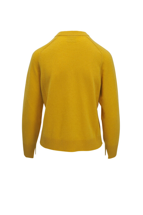 Bogner - Lorana Yellow Wool & Cashmere Sweater