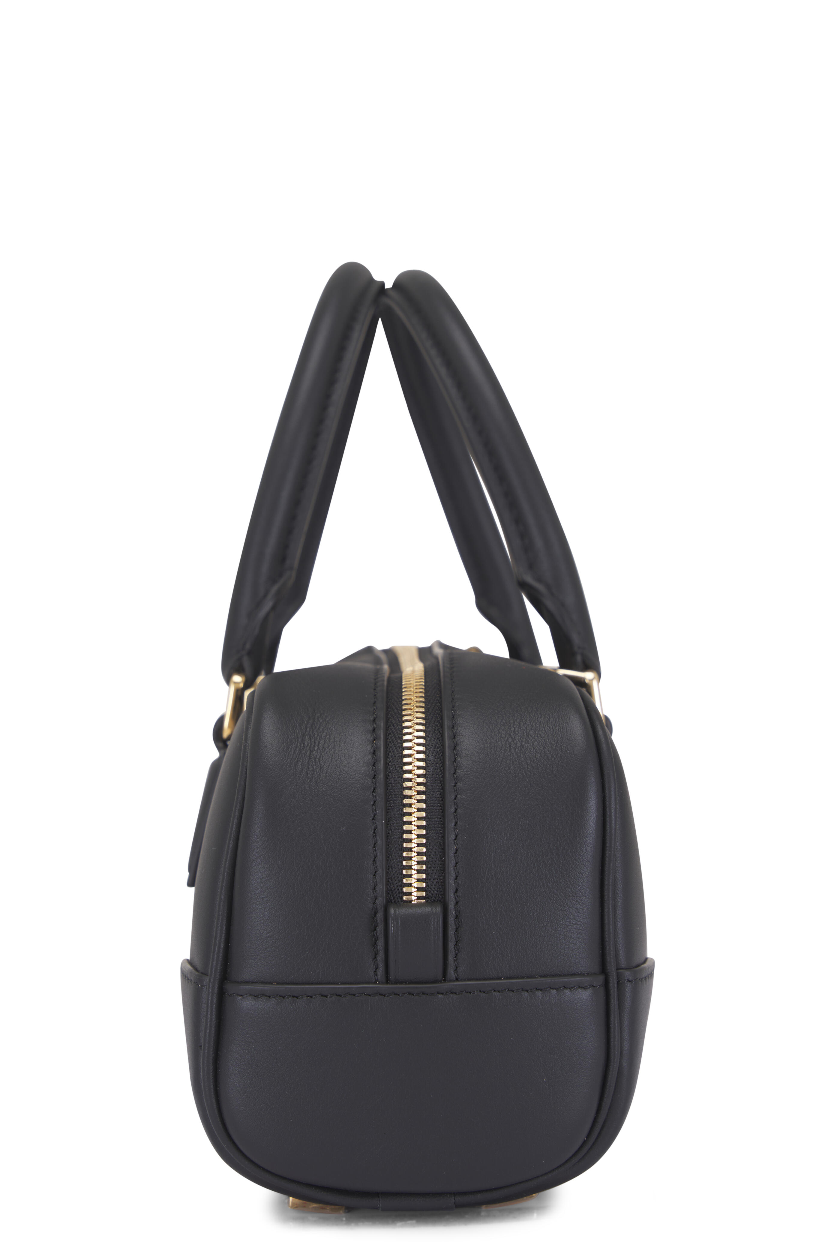 Loewe - Amazona 23 Cropped Black Top Handle Bag