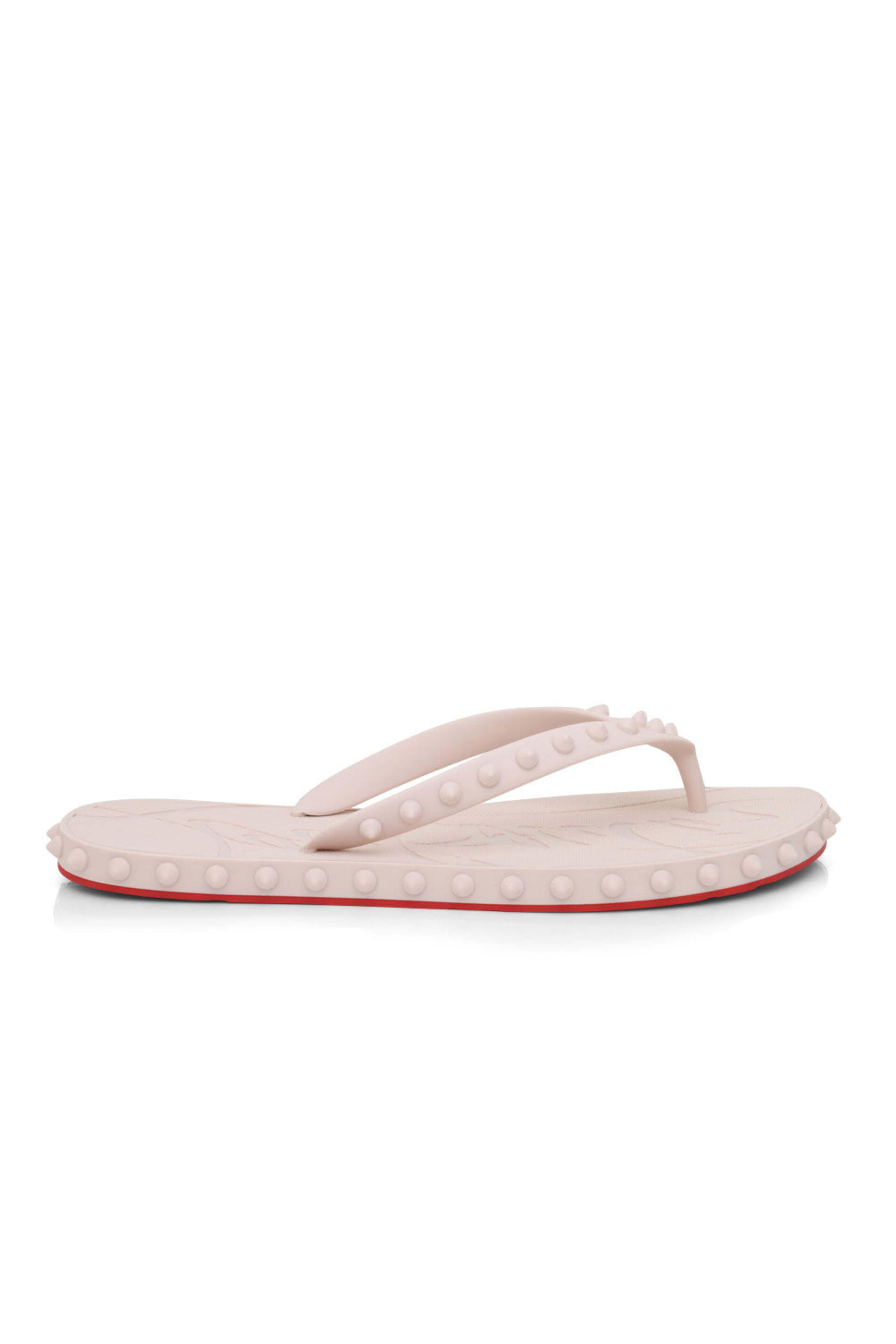 Christian Louboutin - Loubiflip Donna Flat in Leche