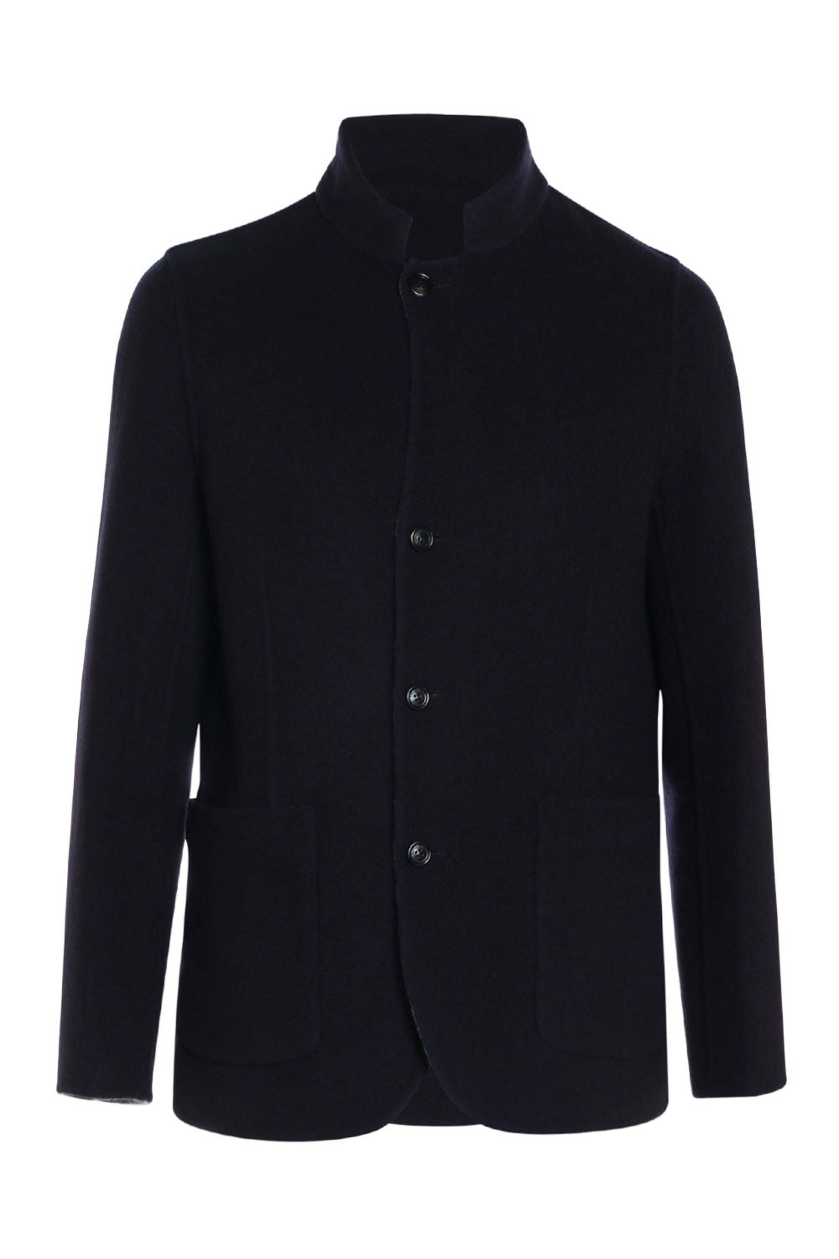 Brunello Cucinelli - Navy and Grigio Medio Cashmere Reversible Jacket