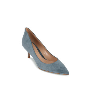 美品　Gianvito Rossi　ライトブルー スエード 　24cm uploading-1251781-jpg20191115-