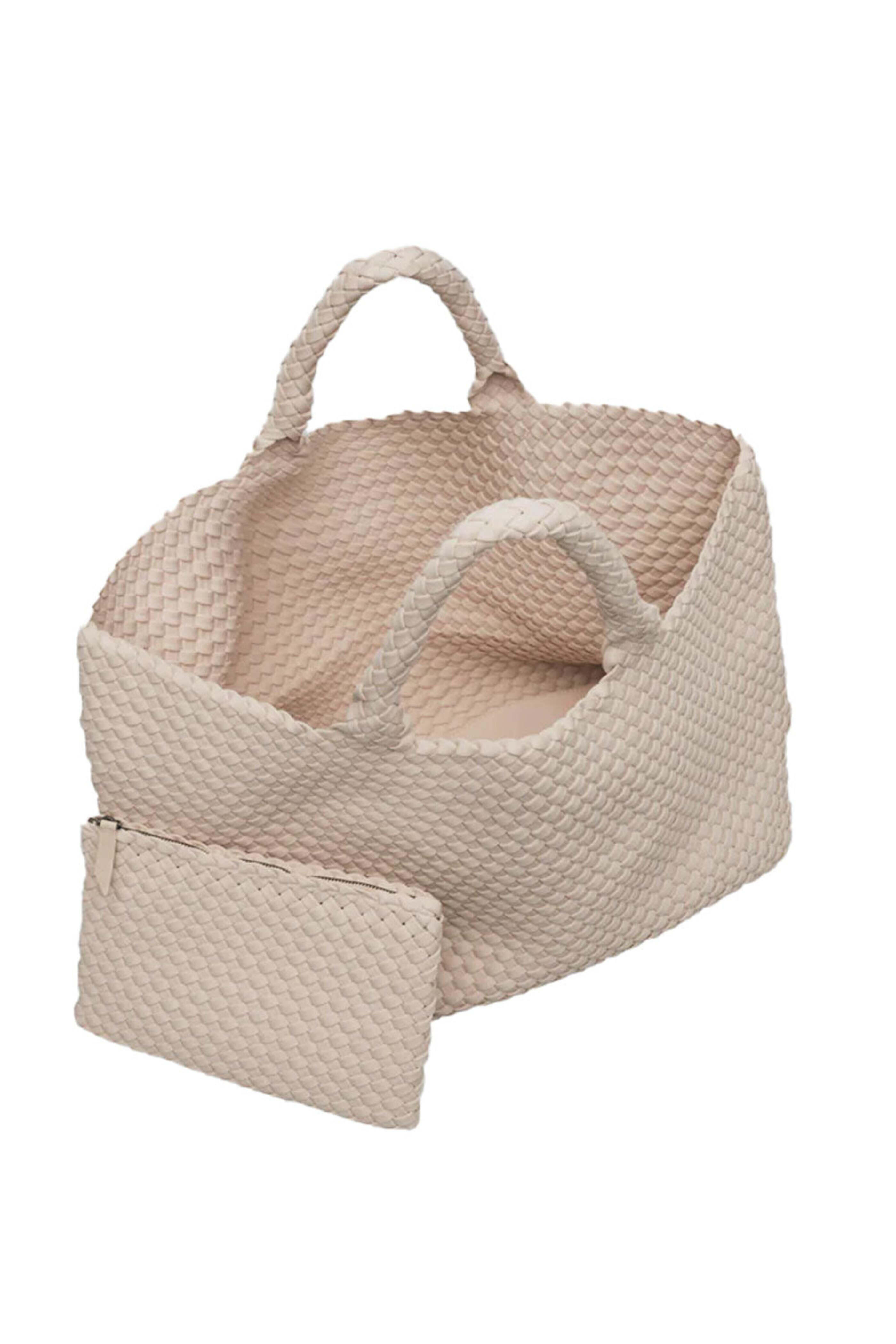 Naghedi - St. Barths Large Tote in Ecru