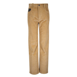 Bottega Veneta - Pale Oak Cotton Corduroy Pant | Mitchell Stores