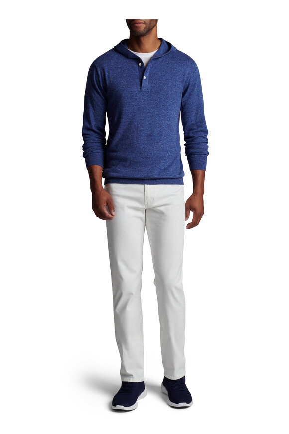 Peter Millar - Ryles Atlantic Blue Henley Hoody