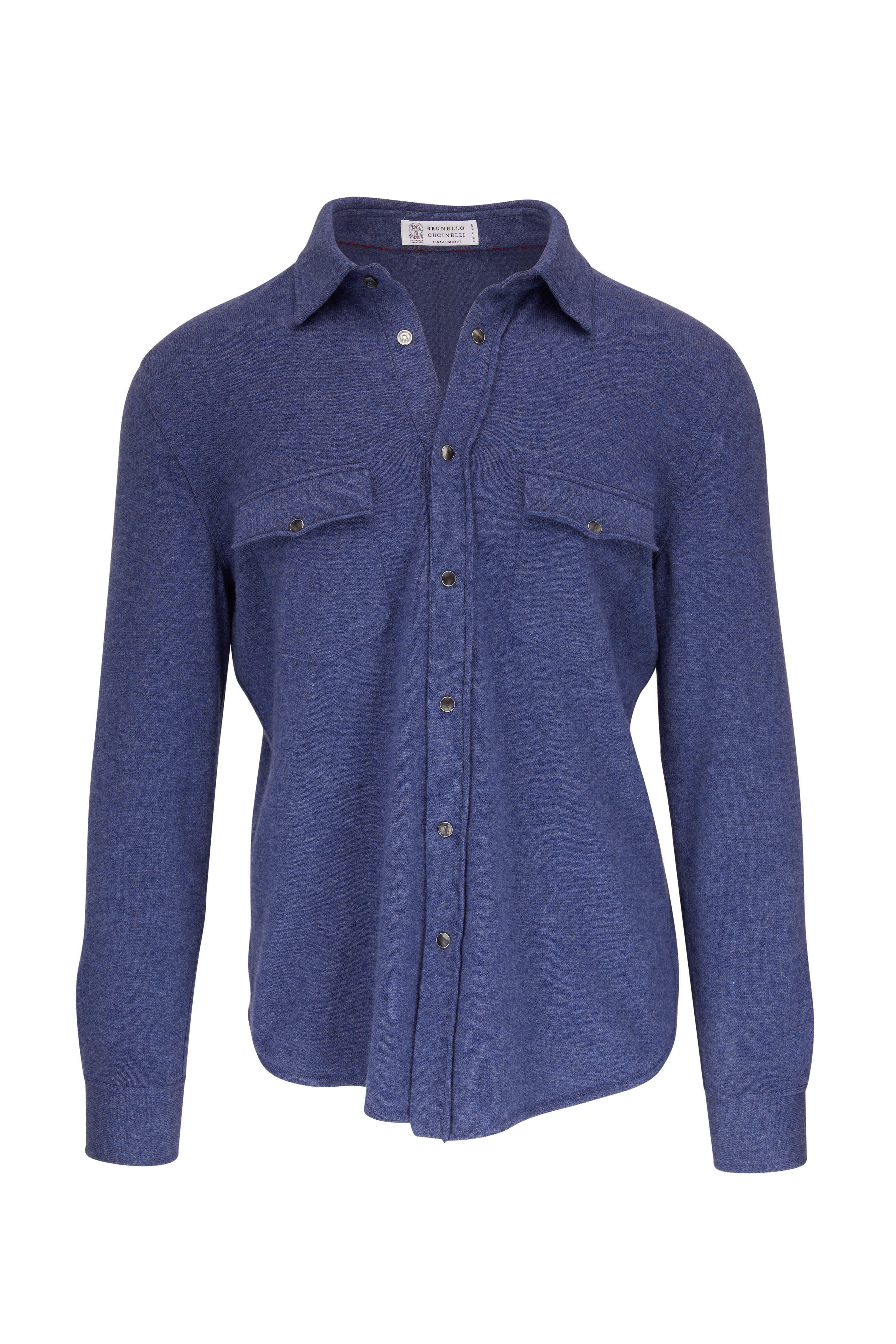 Brunello Cucinelli - Cloud Cashmere Western Sweater Overshirt - view 1