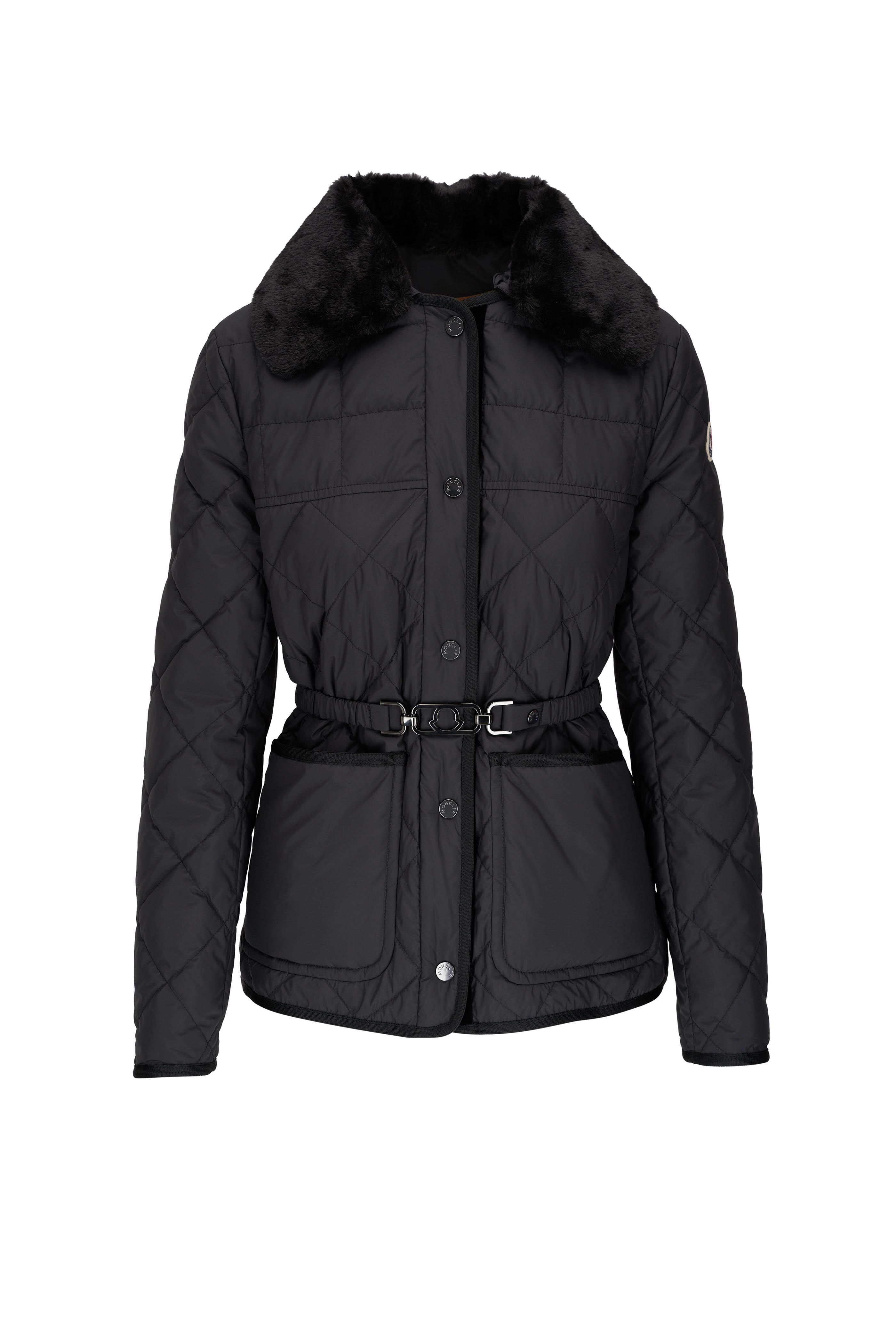 Moncler - Cygne Black Diamond Quilted Down Jacket
