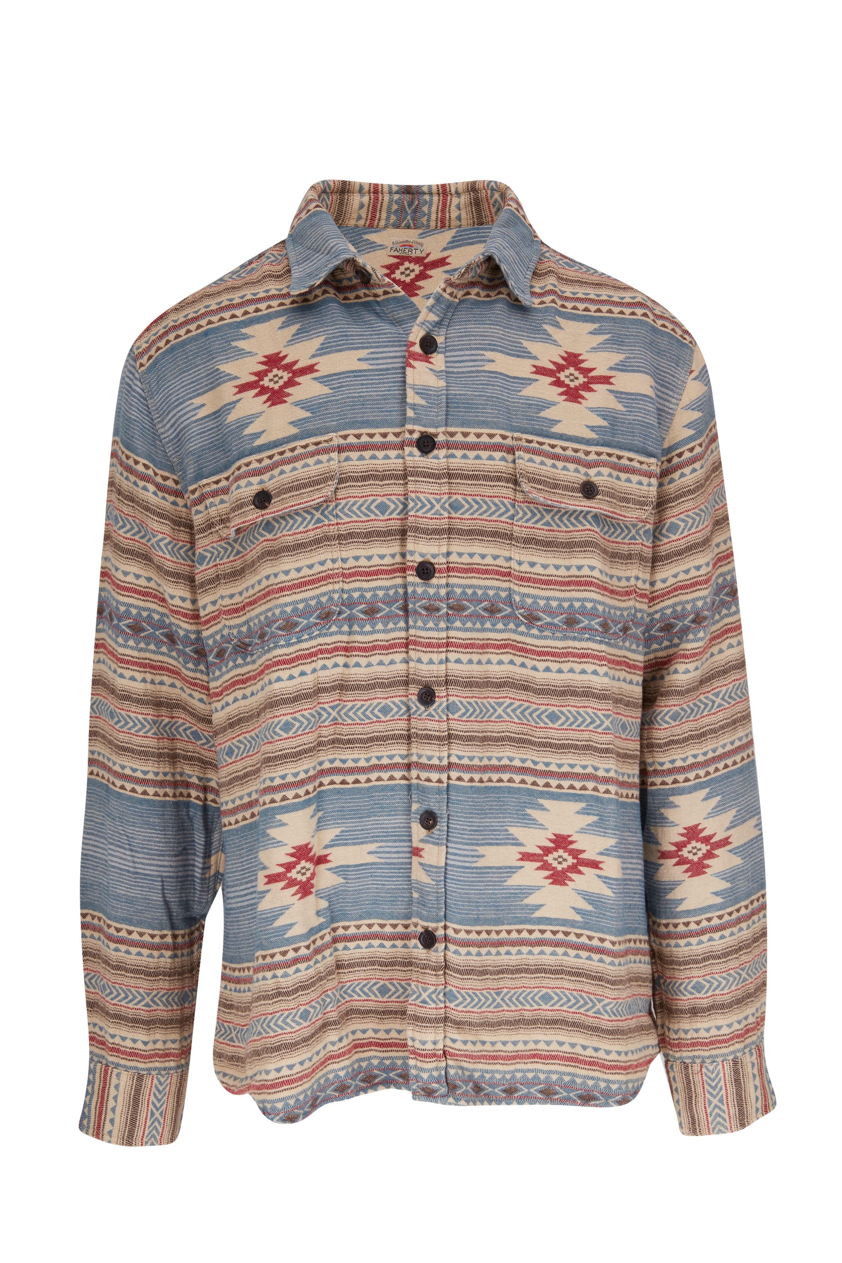 Faherty Brand - Canyon Nescove Overshirt | Mitchell Stores