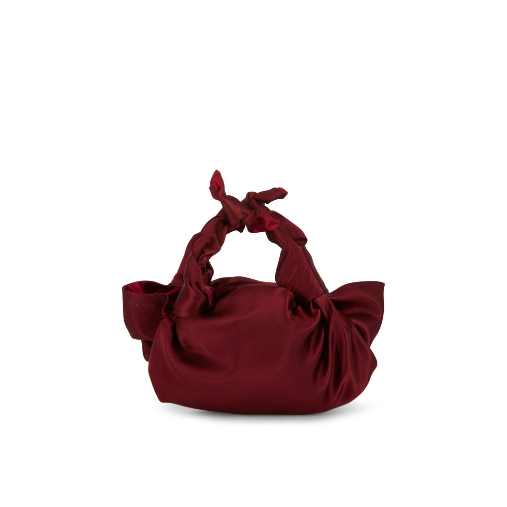Small Velvet Ascot Bag by The Row- La Garçonne