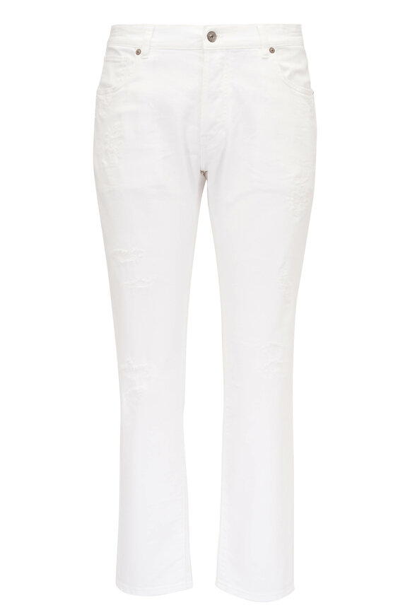Barmas - Denver White Five Pocket Jean