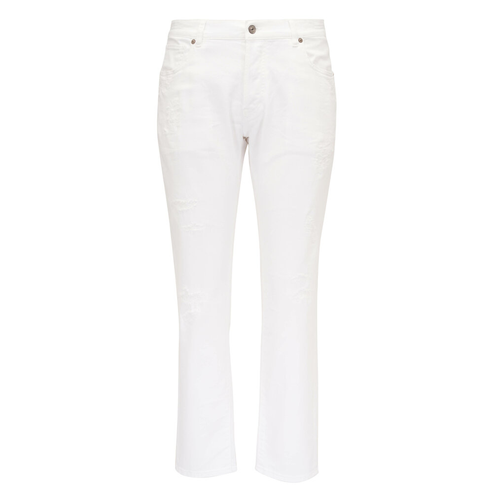 Barmas - Denver White Five Pocket Jean | Mitchell Stores
