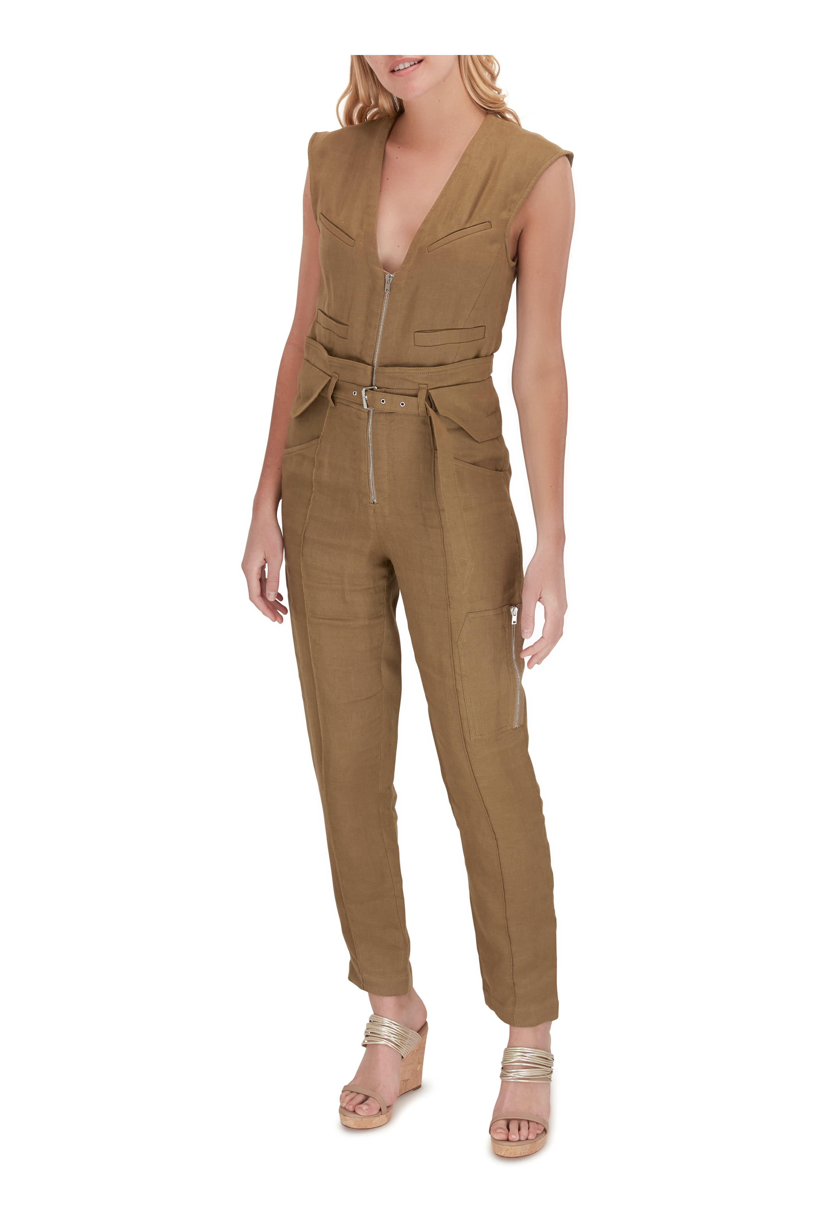 Aquazzura - Rendez Vous New Nude Cork Wedge, 105mm