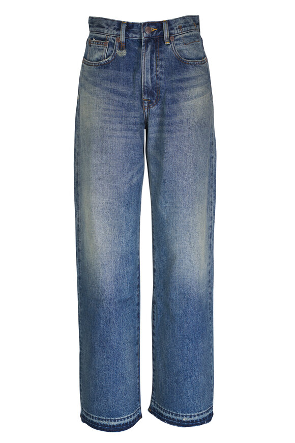 R13 D'Arcy Barter Indigo Boyfriend Jean