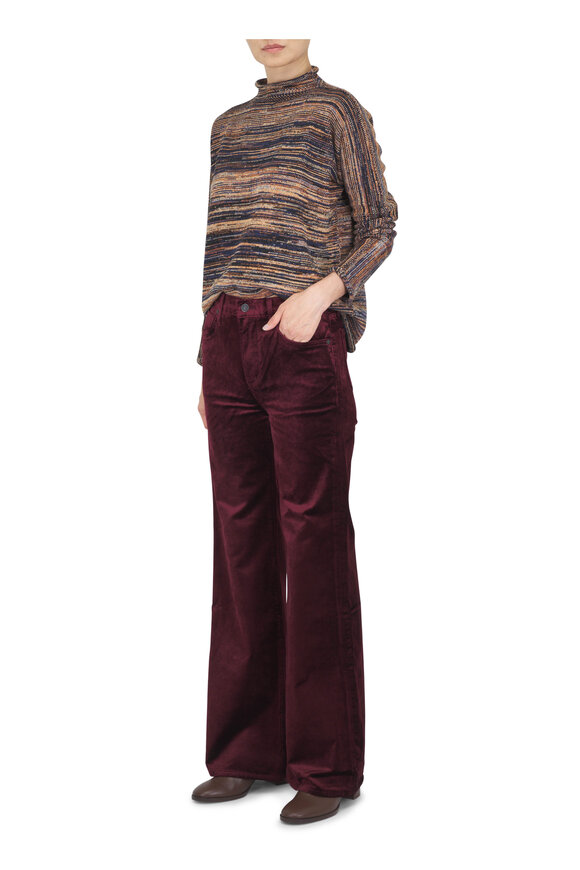Frank & Eileen Harvest Roll Neck Cotton Sweater - view 2