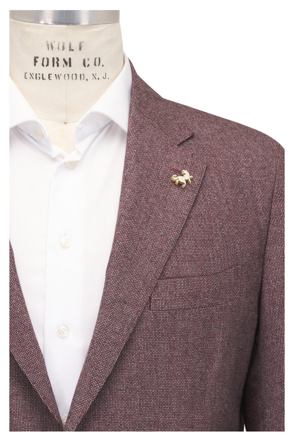 Rowing Blazers - Burgundy Cotton Twill Sportcoat