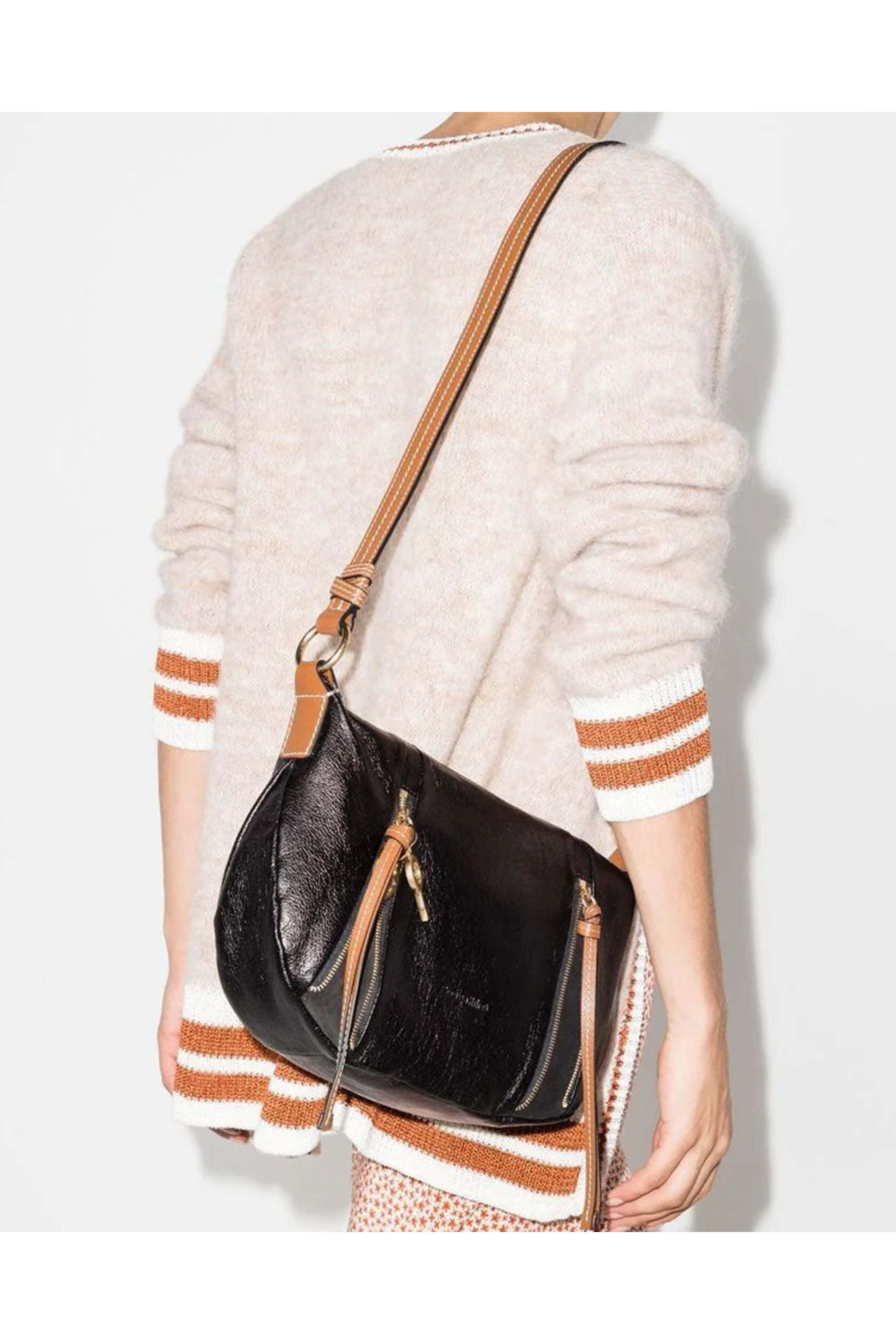 See by Chloé - Indra Crossbody Bag in Black | Mitchell Stores