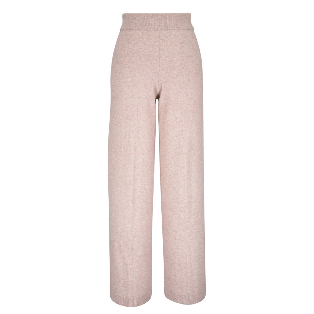 Veronica Beard Jenkins Oatmeal Merino Wool Cashmere Pant