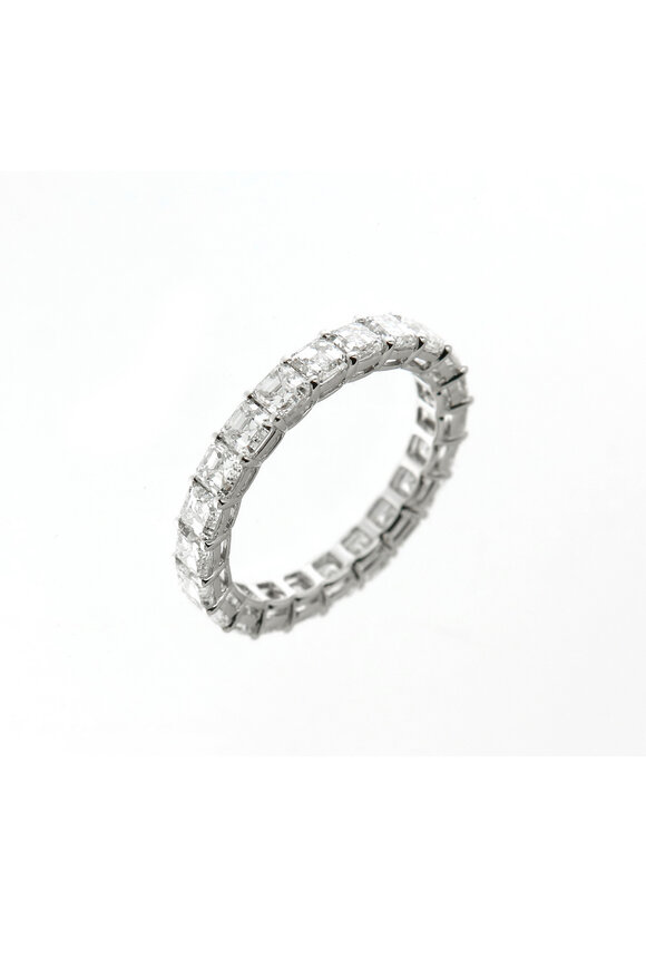 Nam Cho - Asscher Cut Diamond Ring 