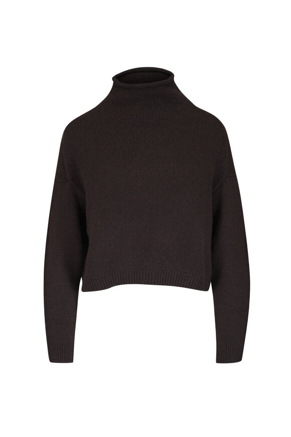 Khaite Bark Brown Cashmere Sweater - view 1