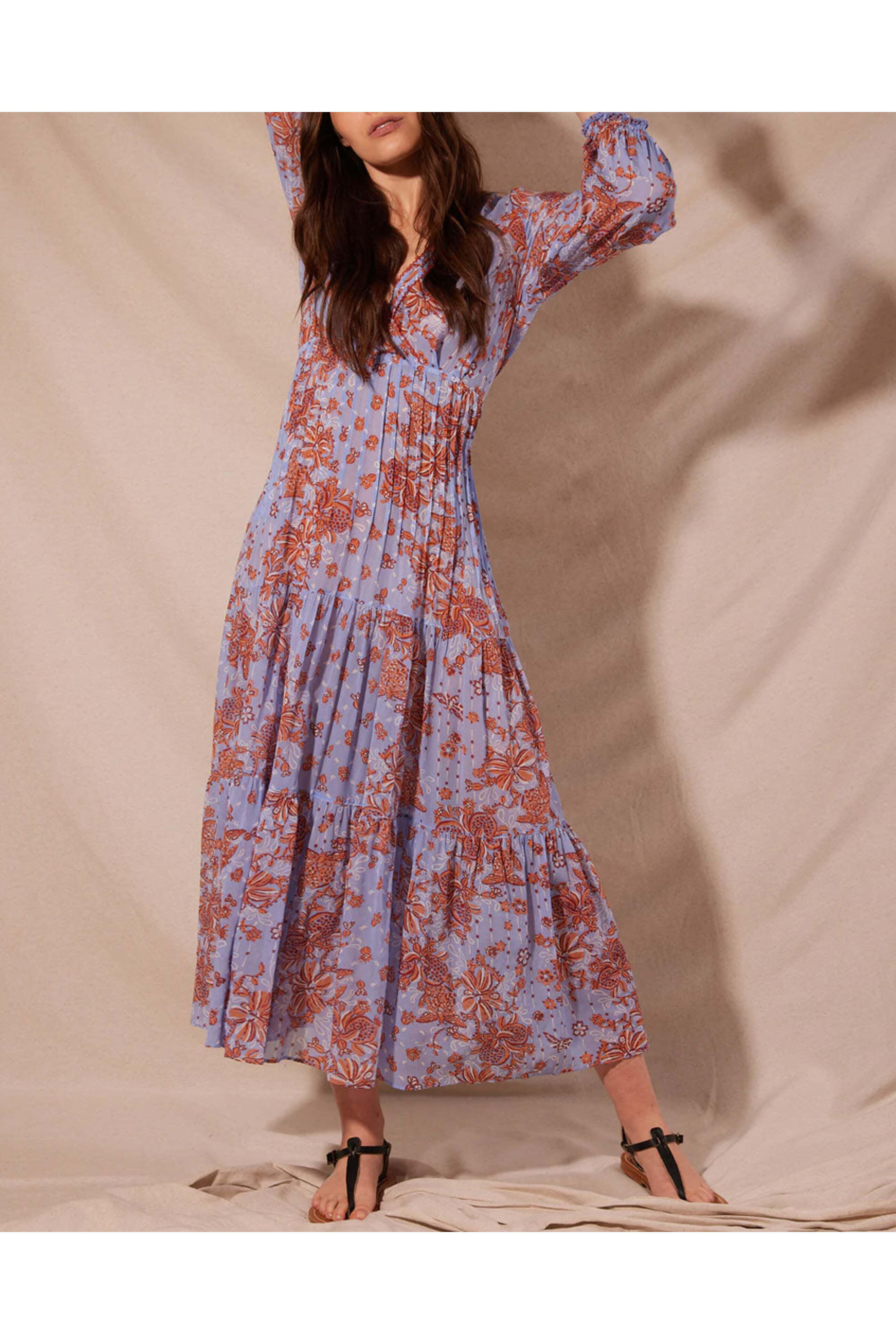 Poupette St Barth - Sky Grenede Emily Maxi Dress