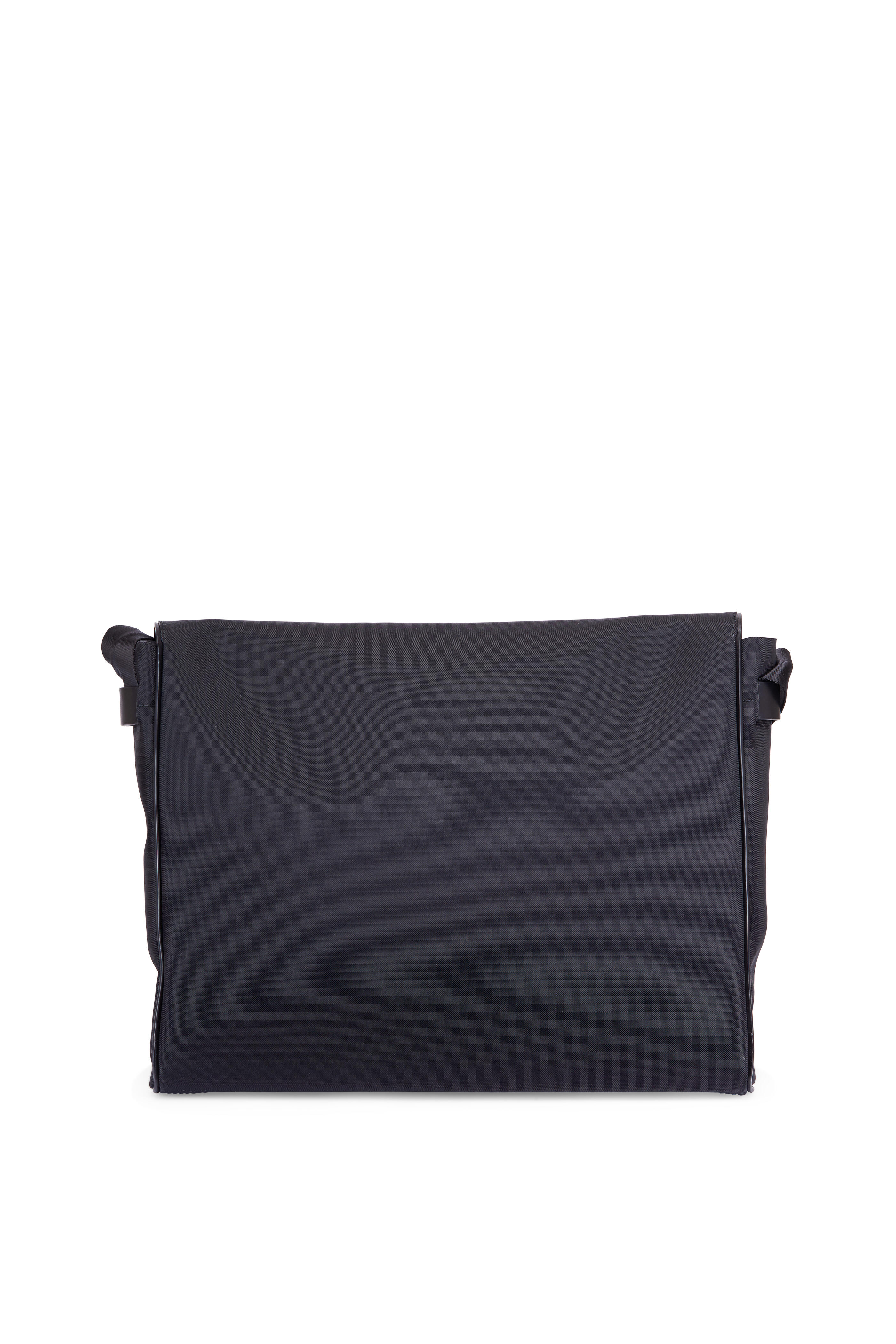 Troubadour - Black Nylon Messenger Bag | Mitchell Stores
