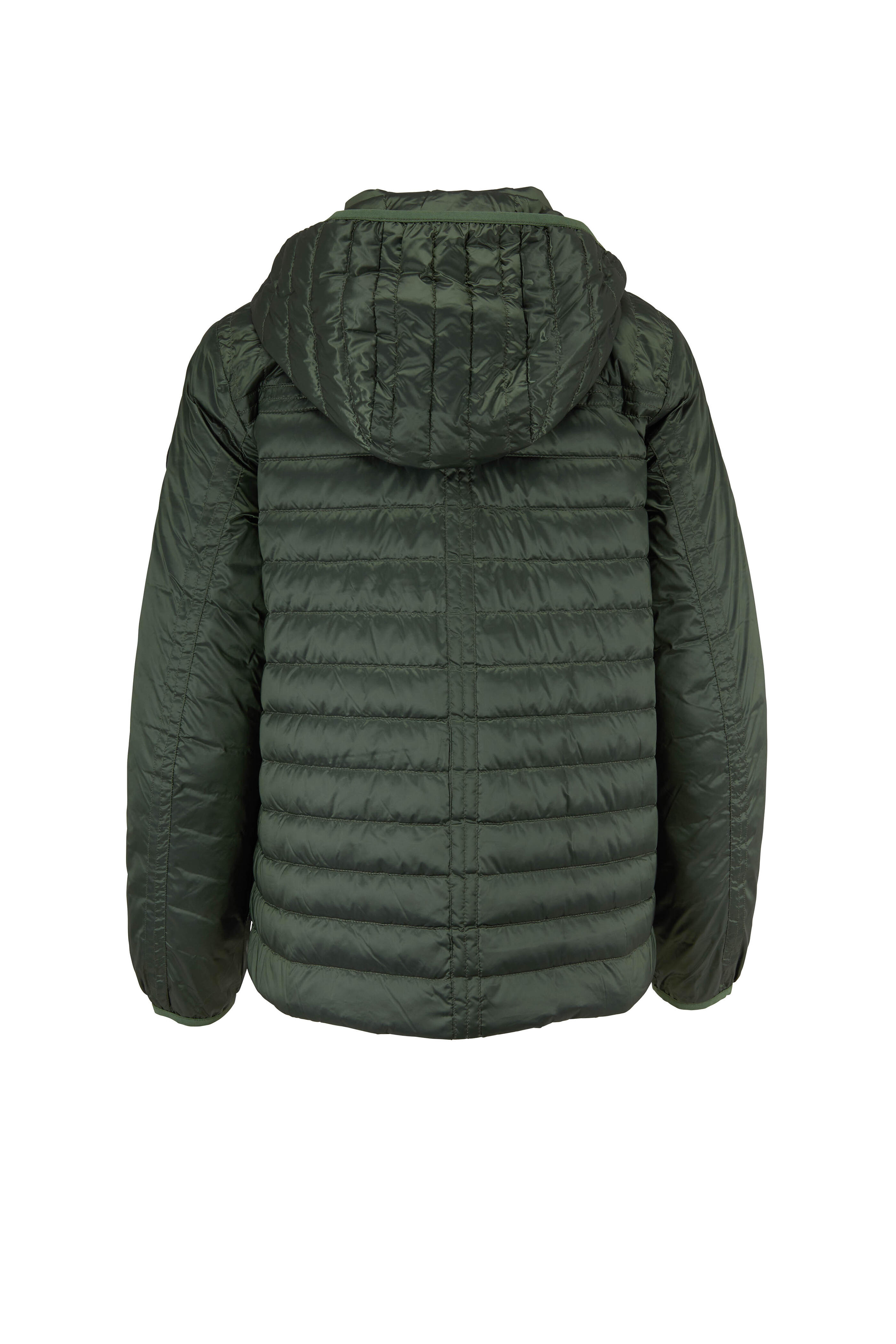 Bogner - Gini-D Green Short Puffy Hooded Jacket