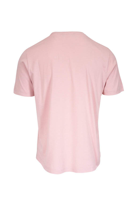 Loro Piana Pineapple Rose Silk & Cotton T-Shirt - view 2