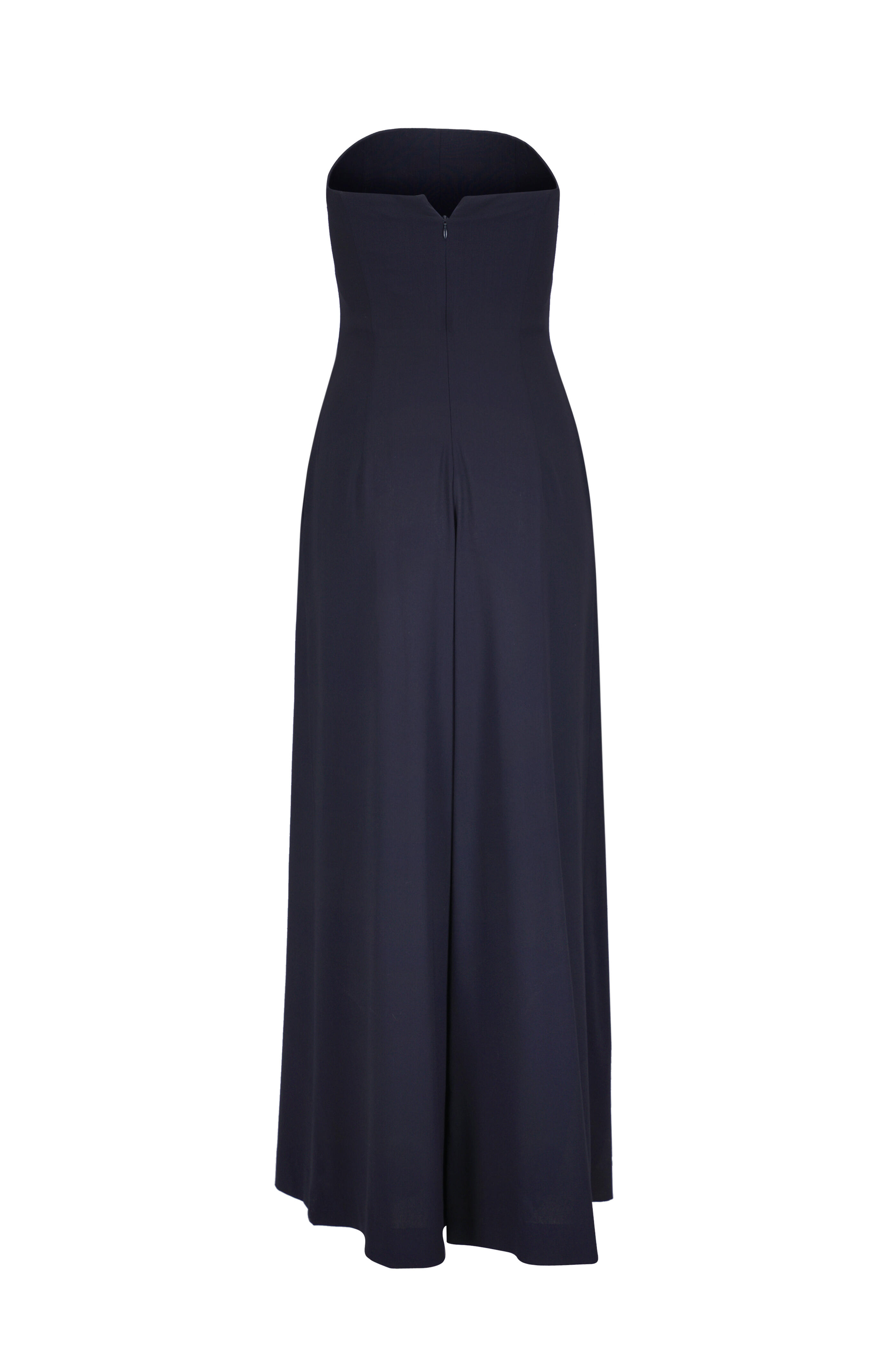 TWP - Jade Strapless Midnight Wool Jumpsuit | Mitchell Stores