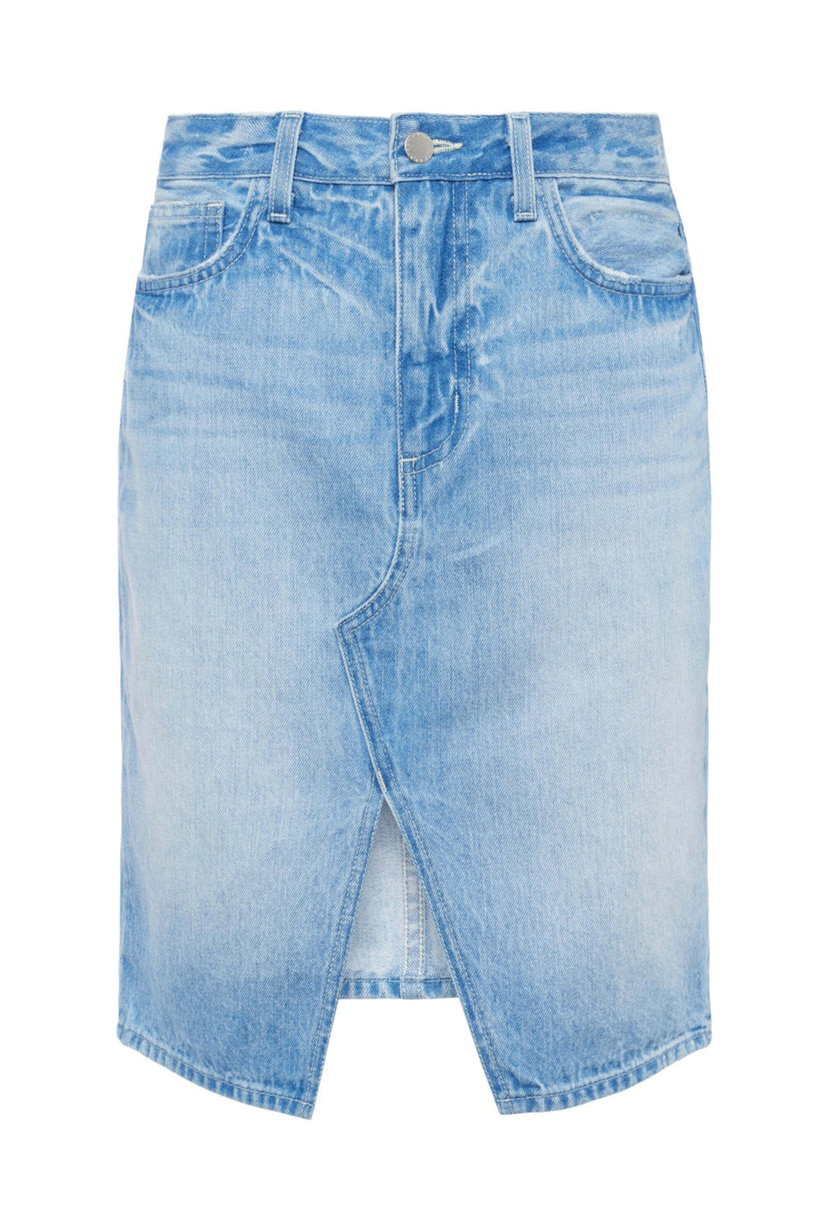 L'Agence - Tylee Denim Skirt in Palisade