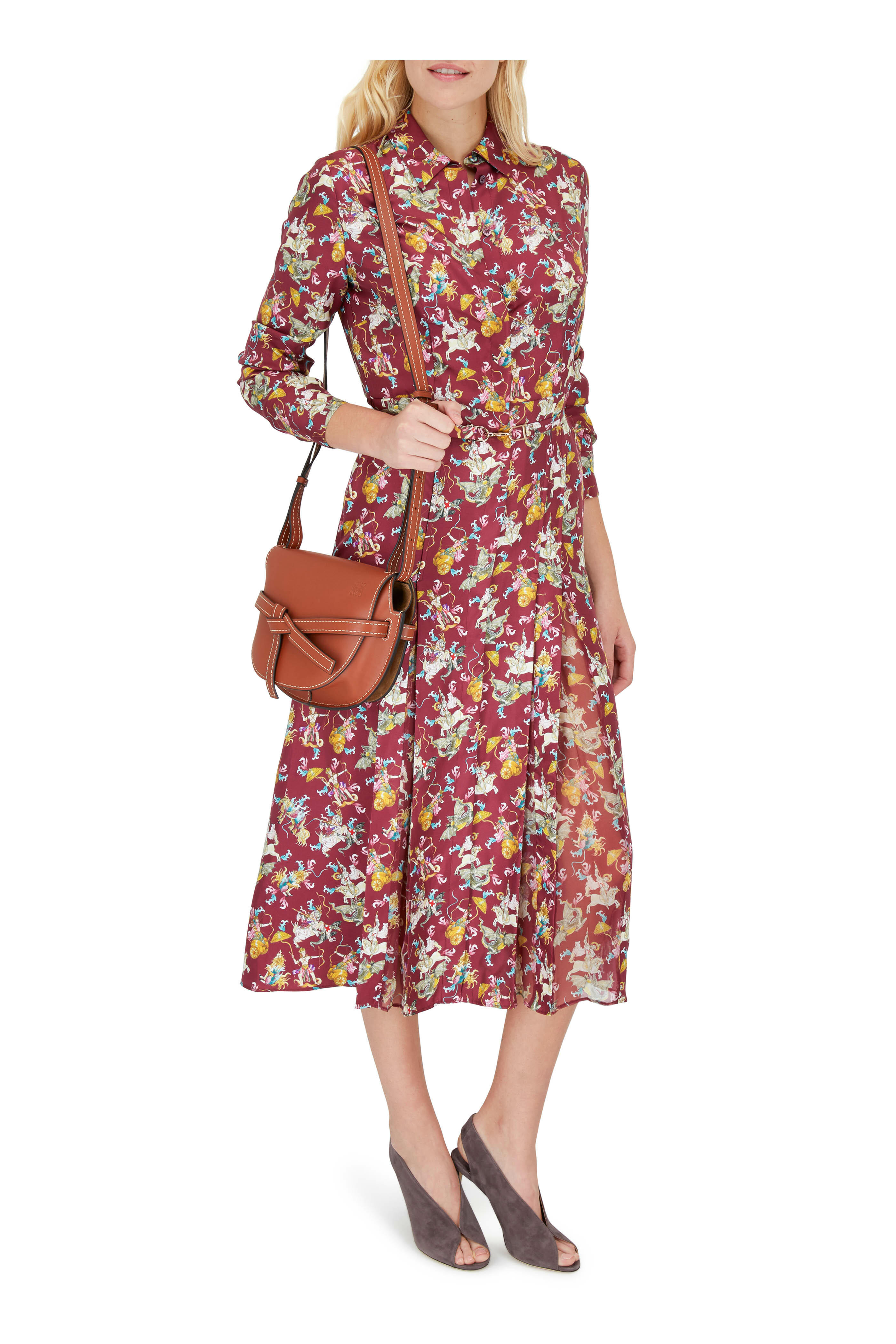 Loewe - Gate Rust Small Front Flap Crossbody Bag