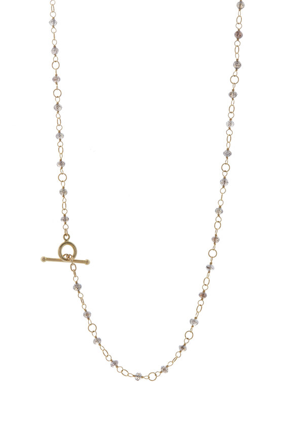 Caroline Ellen Diamond Wrap Necklace