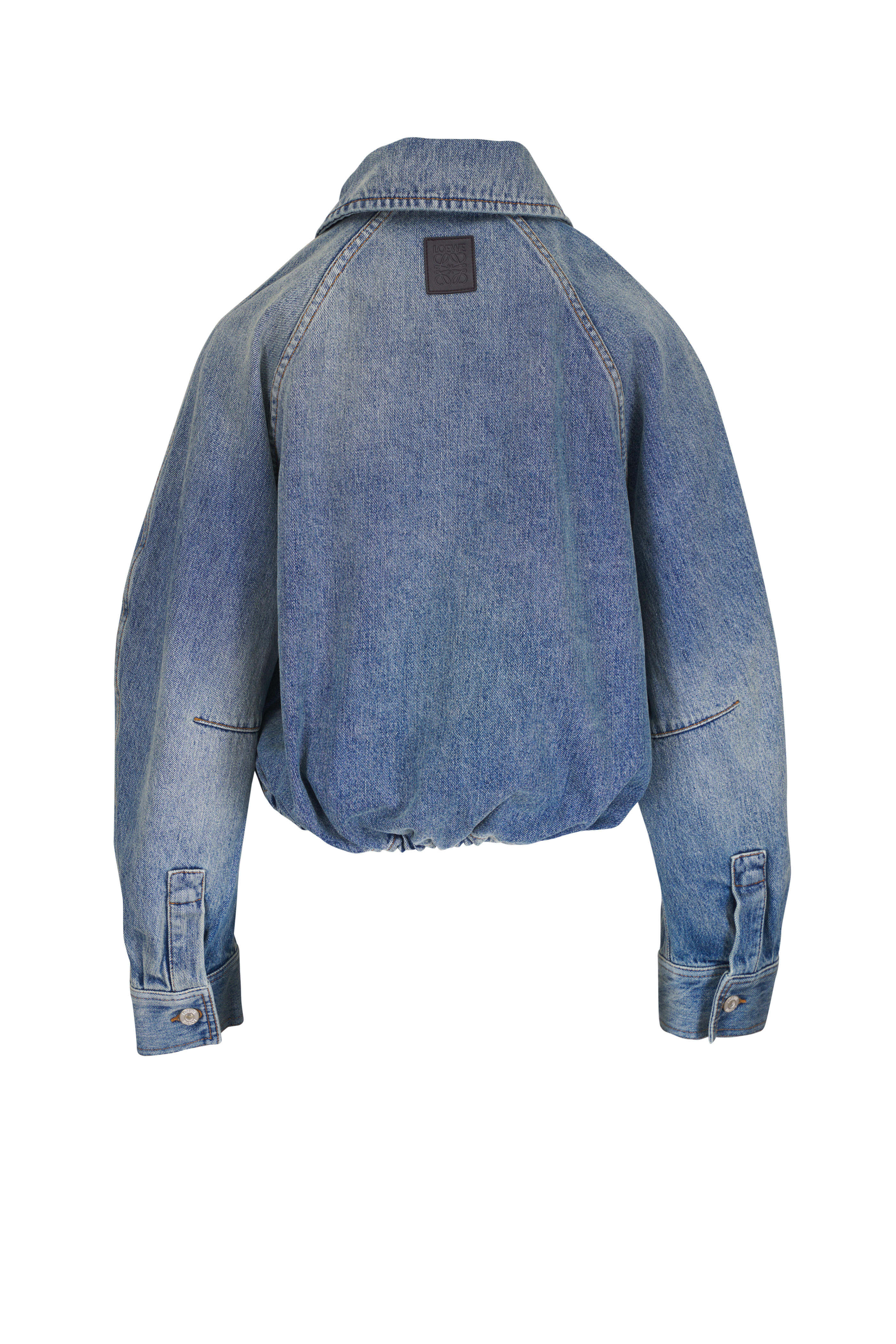 Loewe - Washed Denim Balloon Jacket