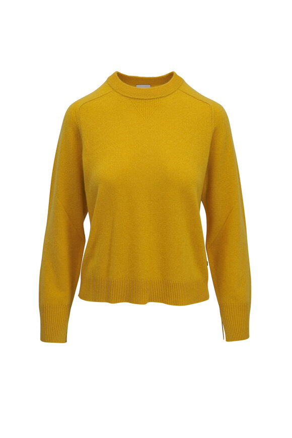 Bogner Lorana Yellow Wool & Cashmere Sweater