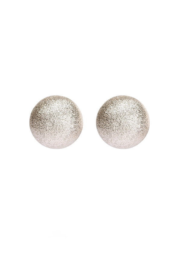 Brunello Cucinelli Gold Ball Stud Earrings