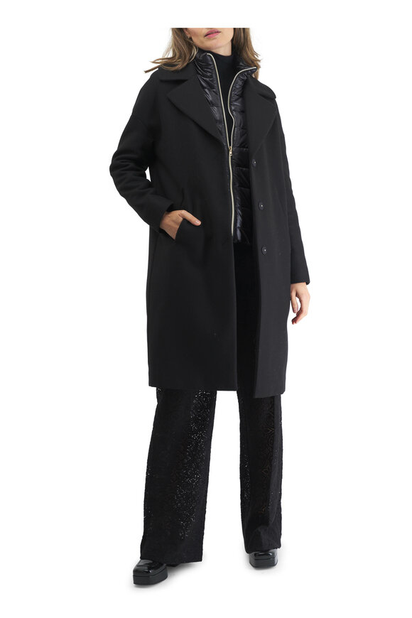 Herno - Eco Wool Wind Guard Long Coat 