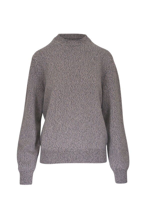 Agnona - Mouline Beige Crewneck Sweater