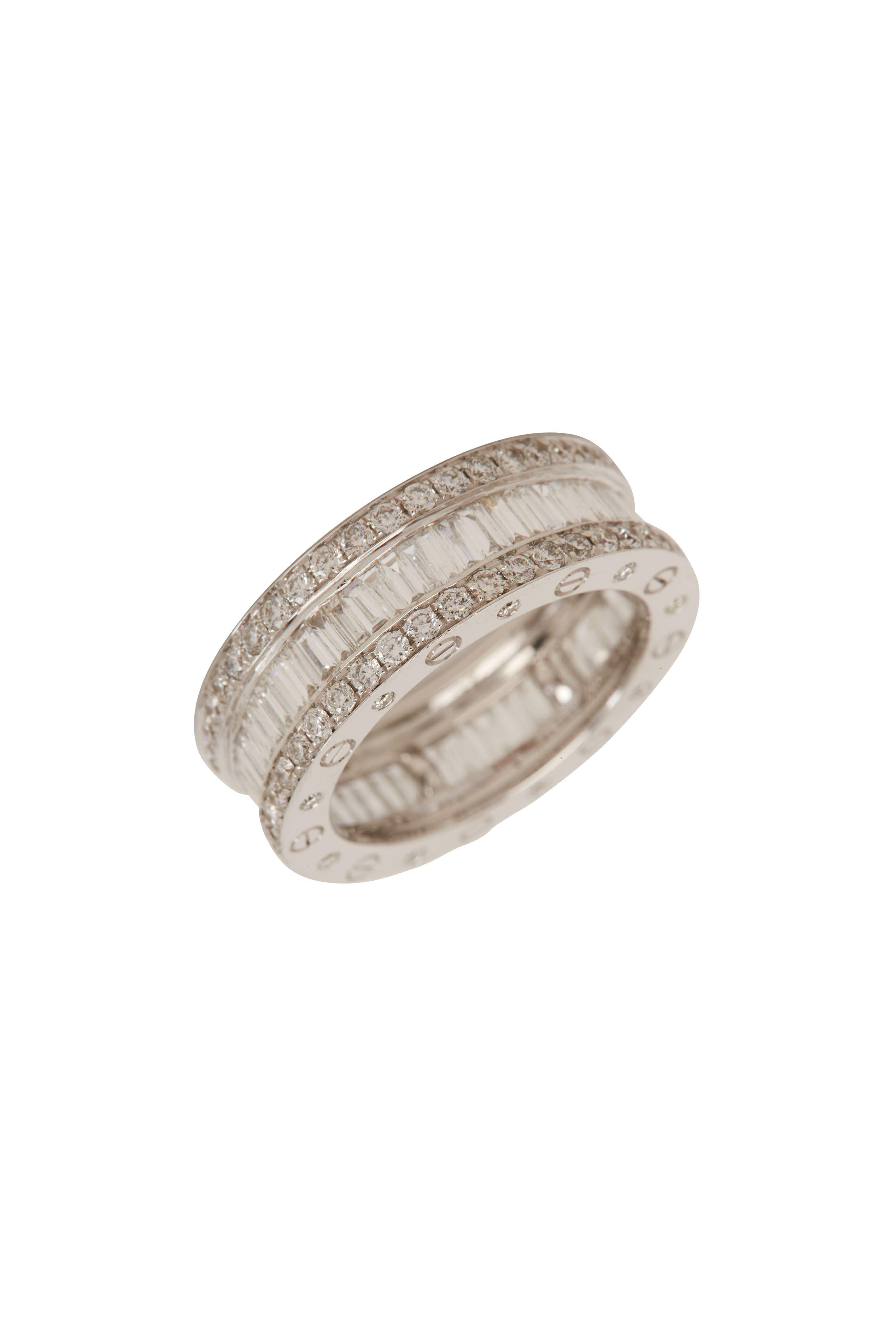 Cairo White Gold Diamond Ring Mitchell Stores