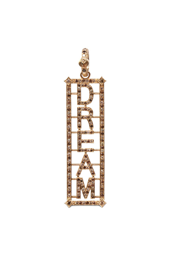 Loree Rodkin - B Gothic Initial Pendant | Mitchell Stores