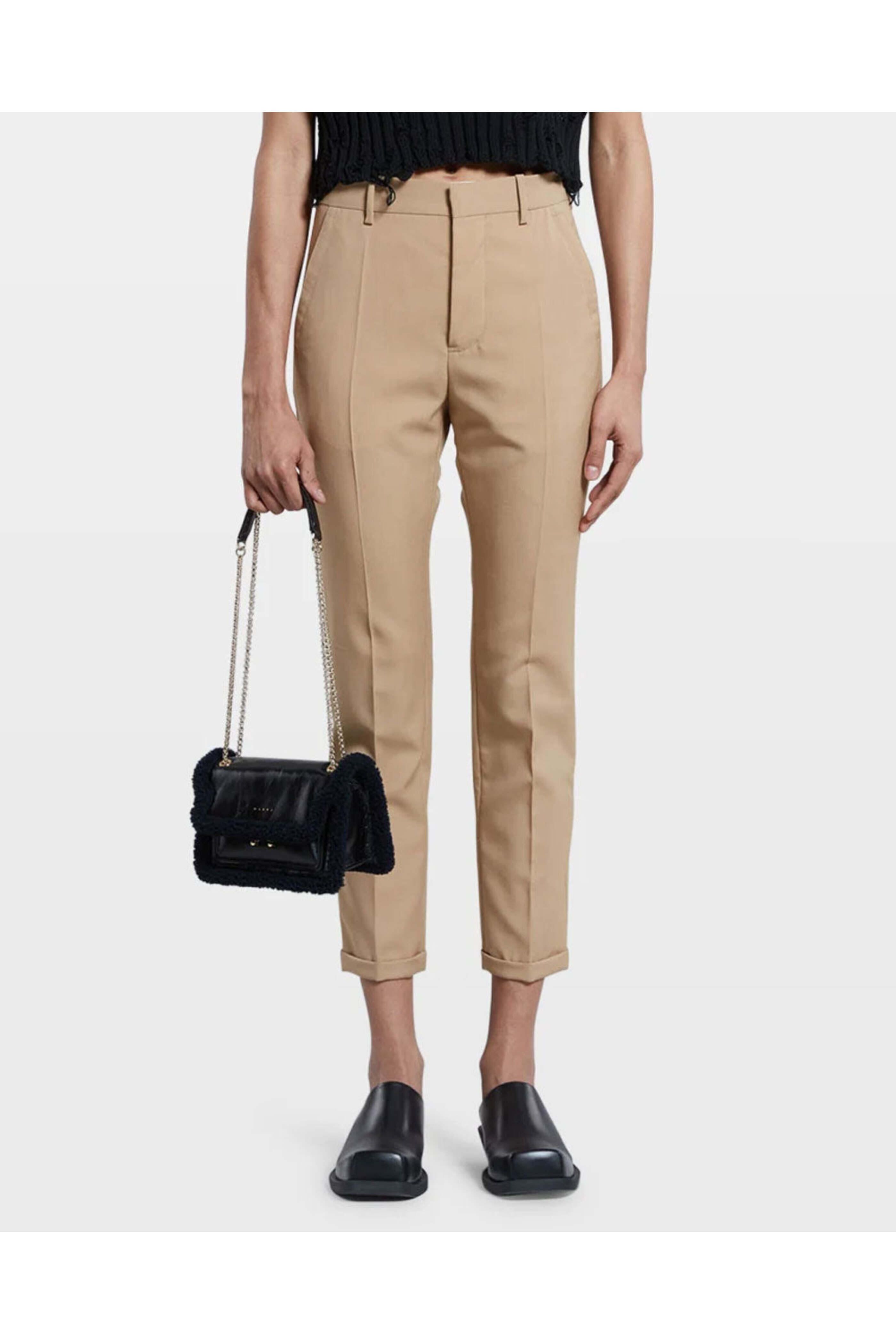 Marni - Trunk Envelope Shearling Crossbody in Black