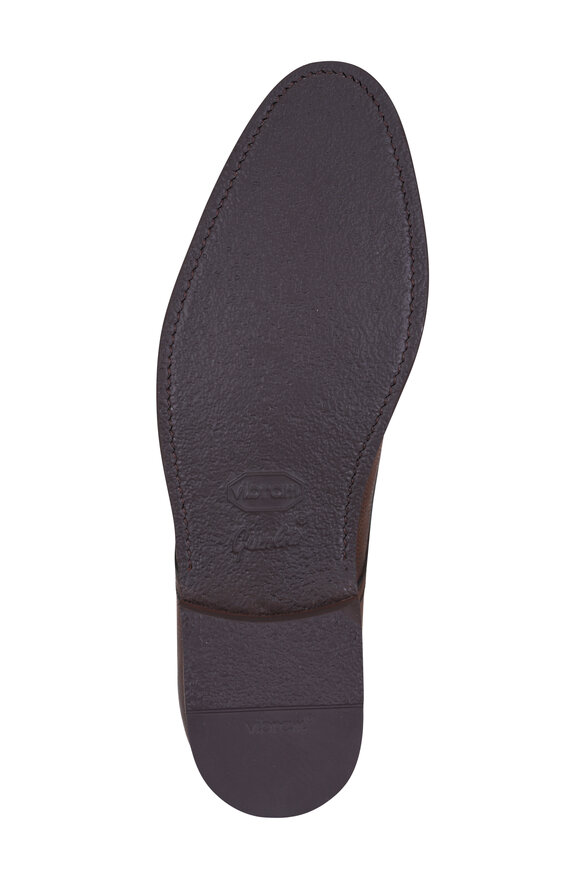 Bontoni Carnera Chocolate Grianed Leather Dress Shoe - view 4