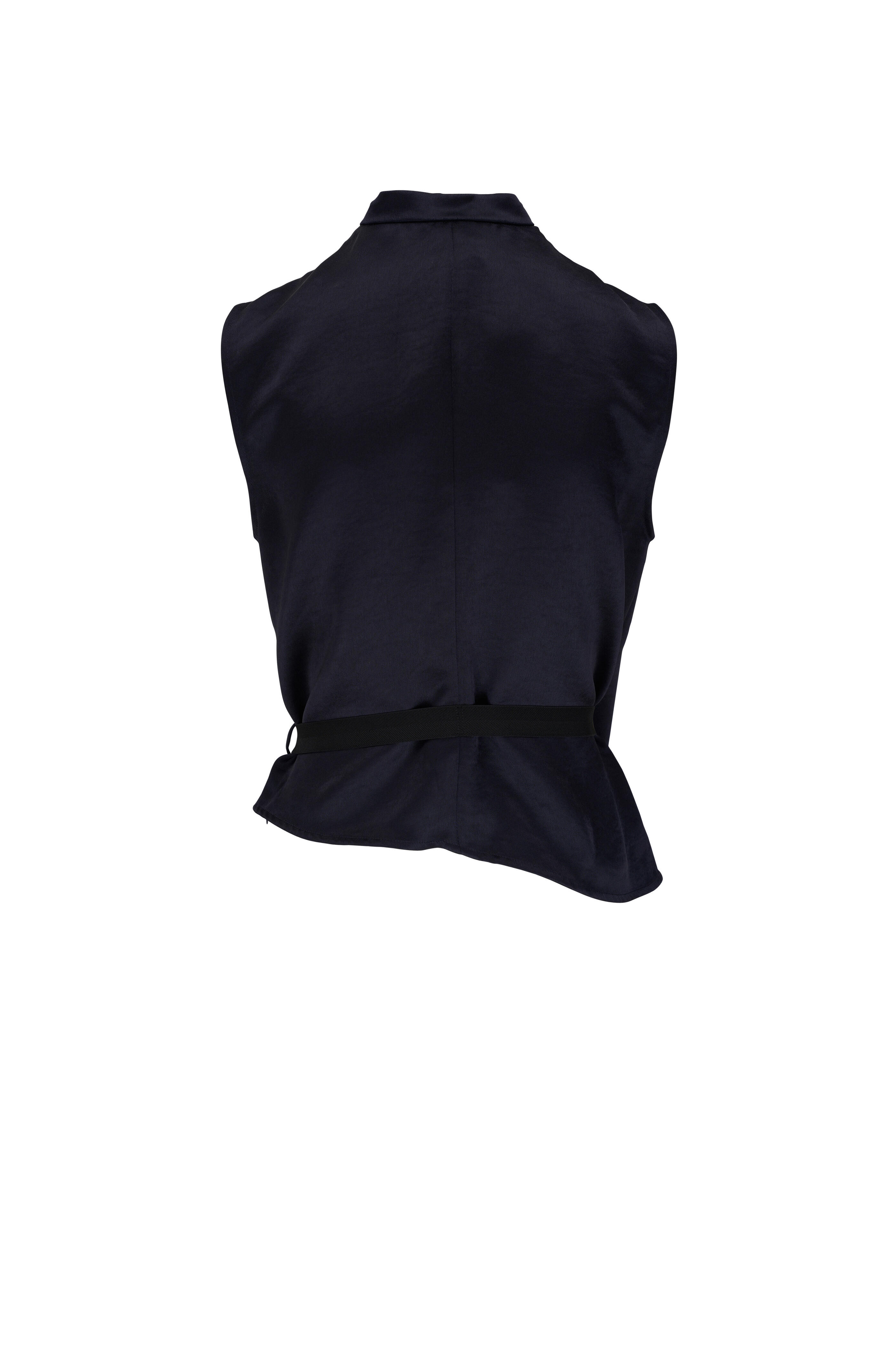 KZ_K Studio - Tapies Navy Draping Shirt